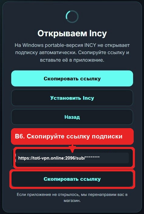 Скриншот инструкции Windows
